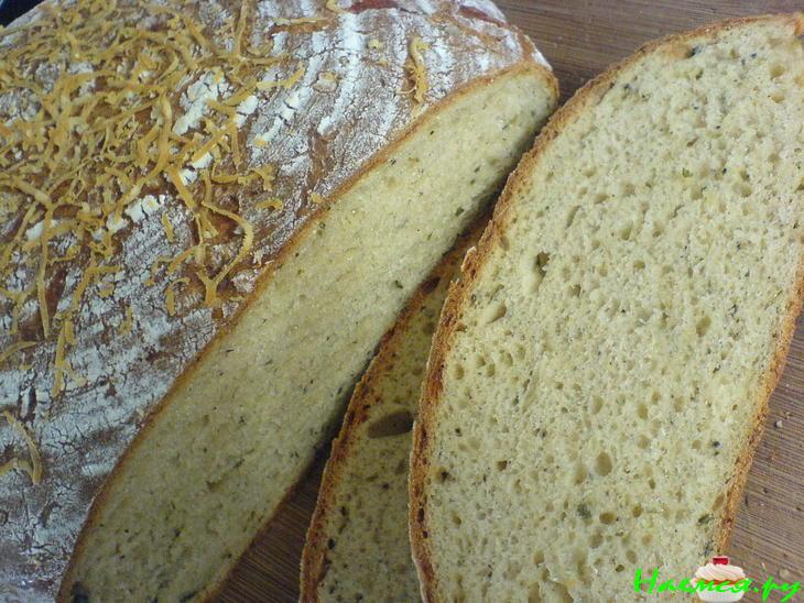 Хлеб "Четыре сыра"