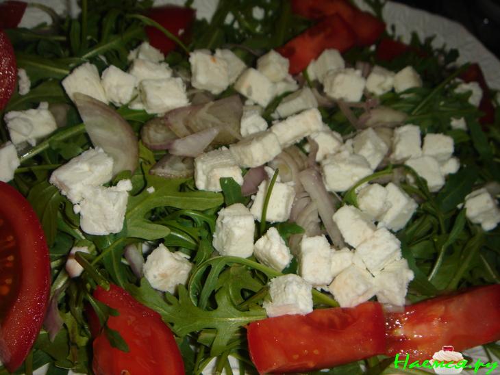 Салат из рукколы с хамоном Салат из рукколы с хамоном