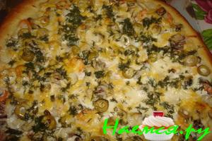 А-ля Пицца "Маринара"