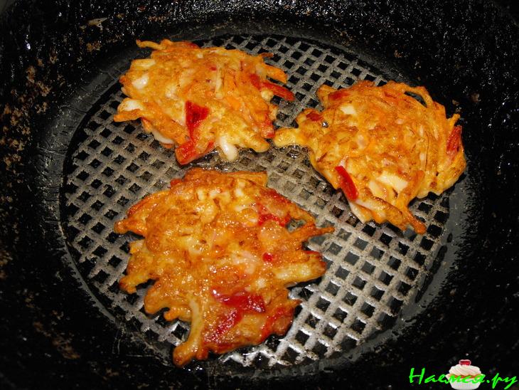 Оладьи по-корейски