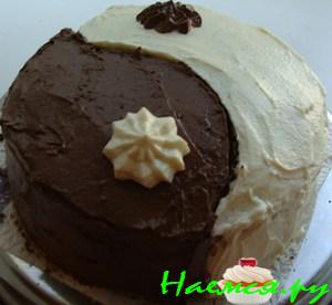 Торт "Инь Янь"