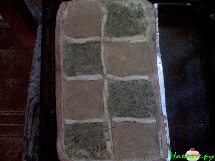 'Дуэт' (слоёный пирожок) 'Дуэт' (слоёный пирожок)