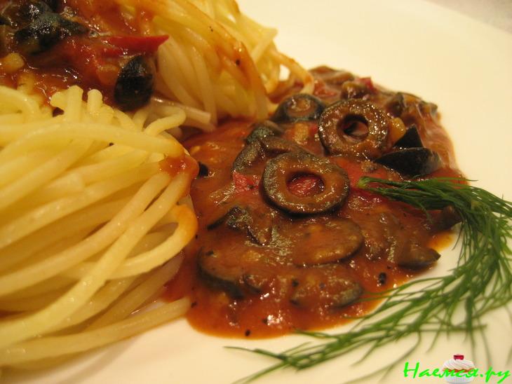 Постный оливковый соус (к пасте) Постный оливковый соус (к пасте)