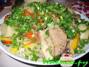 "Хашлама" с пивом