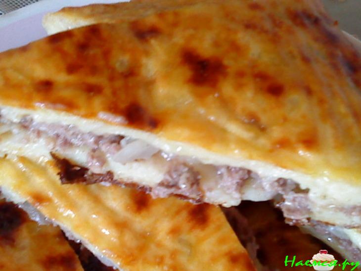 Пирог с мясной начинкой (вариант)