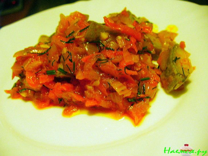 Соте из кабачков