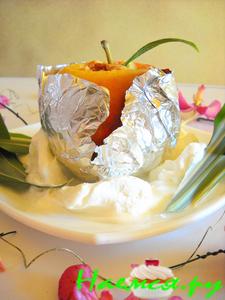 Печеные яблоки на гриле/в духовом шкафу 