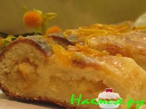 Миндально-апельсиновый кекс