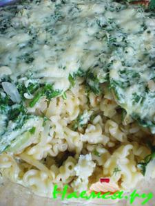 Лапшевник сырный с зеленью Лапшевник сырный с зеленью