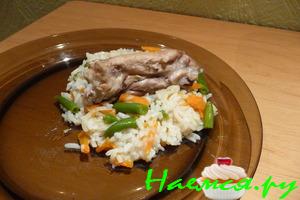 Курица, тушеная по-малороссийски Курица, тушеная по-малороссийски