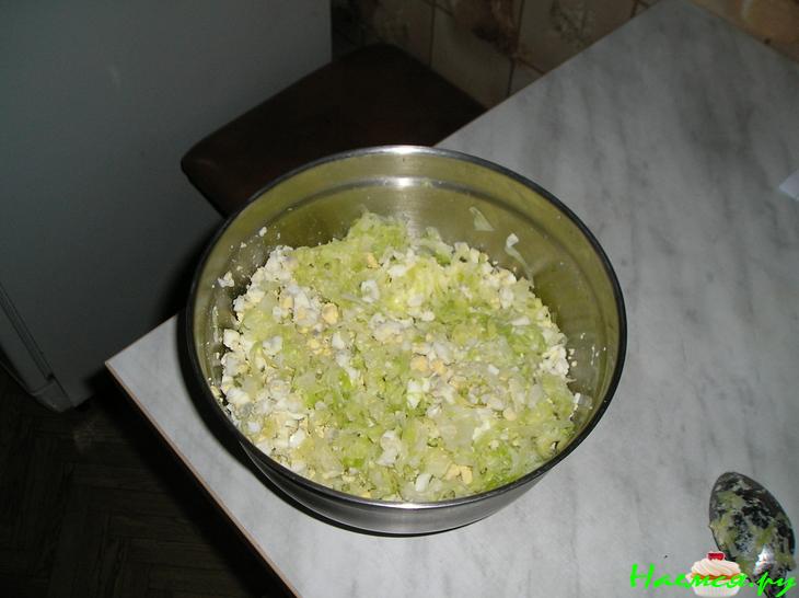 Пирог с капустной начинкой