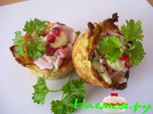 Картофельные корзиночки Картофельные корзиночки