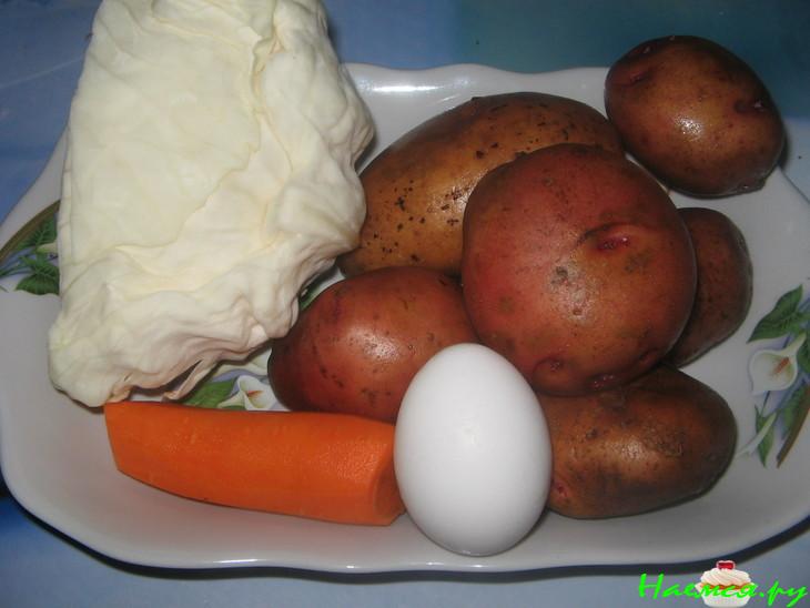 Картофельные зразы с овощами Картофельные зразы с овощами