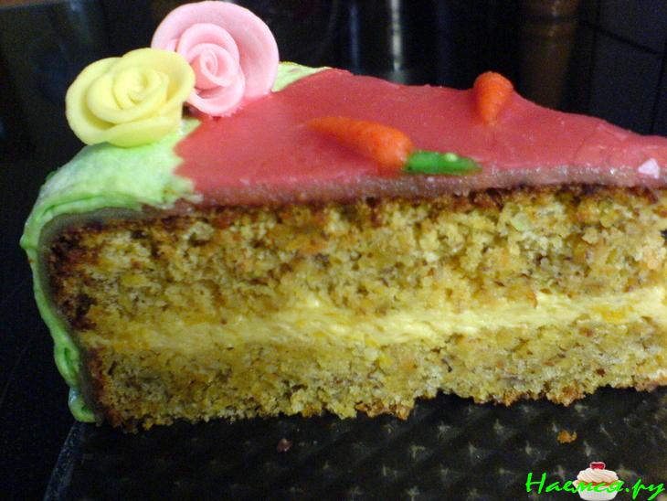 Морковный тортик