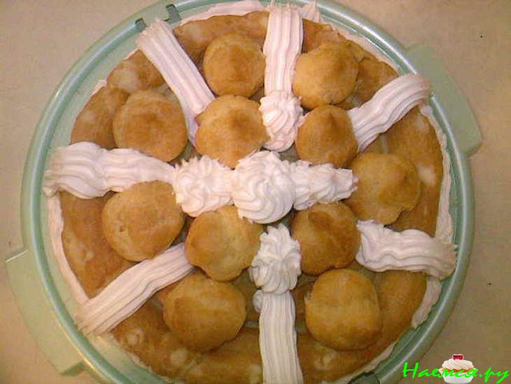 Торт "Сент-Оноре" с заварным кремом