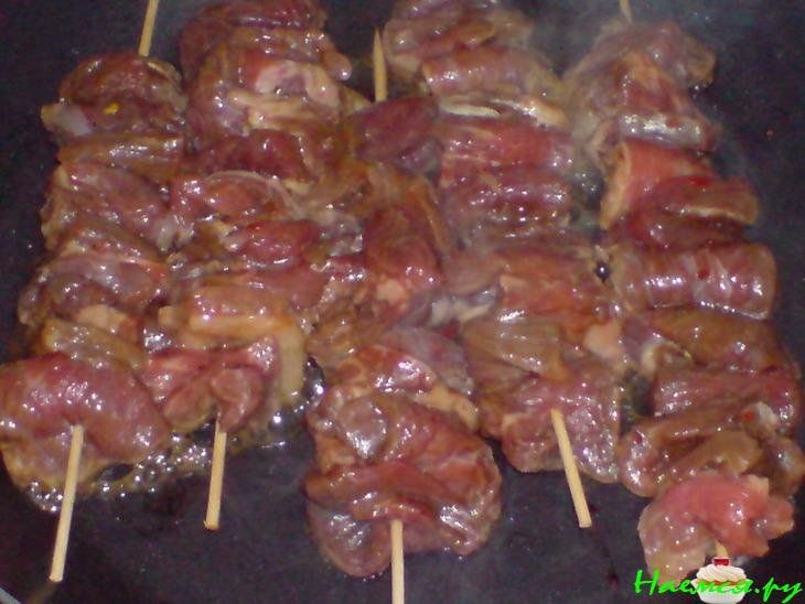 Брошет из маринованной говядины Брошет из маринованной говядины