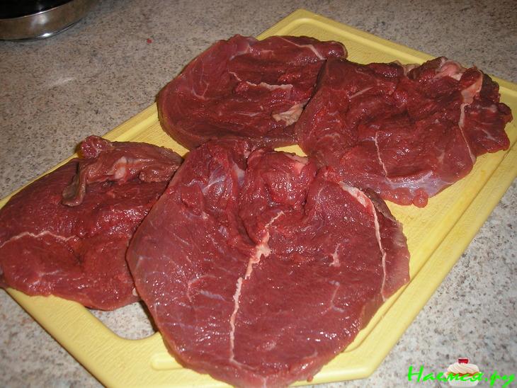 Рулетики из говядины