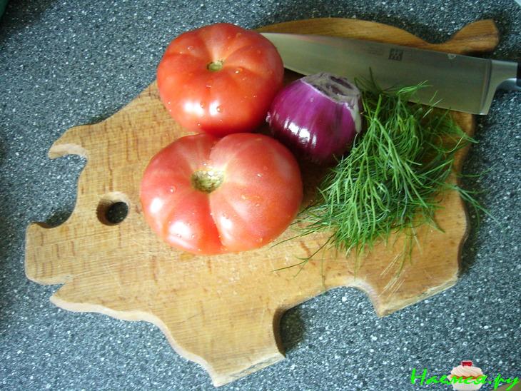 Салат "Кабардинка"