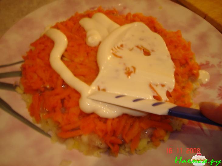 Рыбка под шубкой (пресерва)