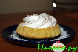 Лимонные тарталетки со взбитыми сливками