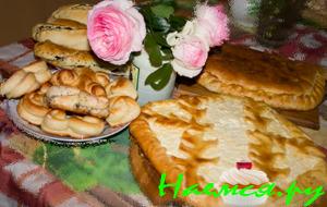 Пироги с разными начинками на любой вкус