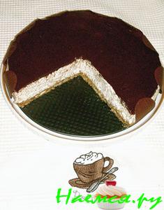 Кофейно-творожный чизкейк