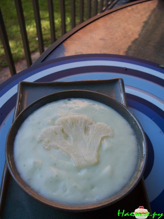 Суп холодный из цветной капусты !!!