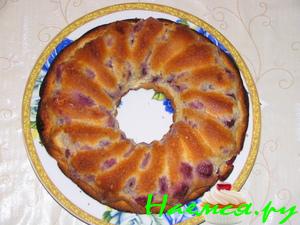 Кекс с вишнями Кекс с вишнями