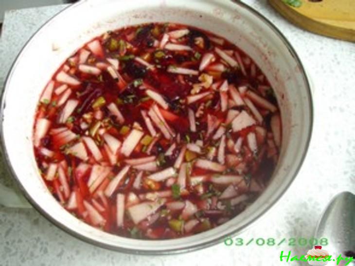 Свекольник фруктовый