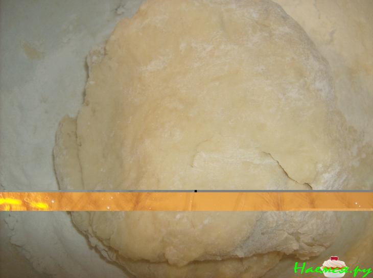 Открытый пирог с уткой и вешенками