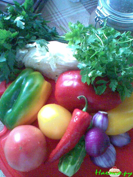 Салат по-грузински