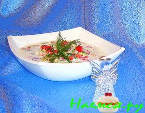 Суп кефирный