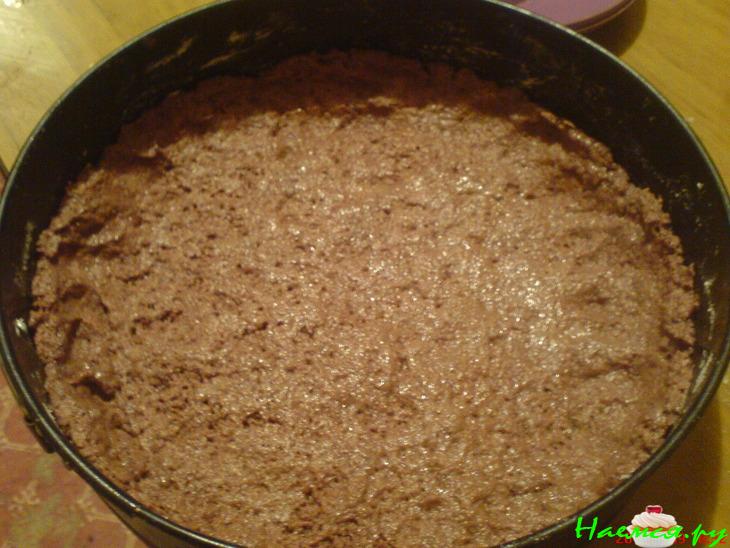 Пирог шоколадно-творожный 'Жираф'