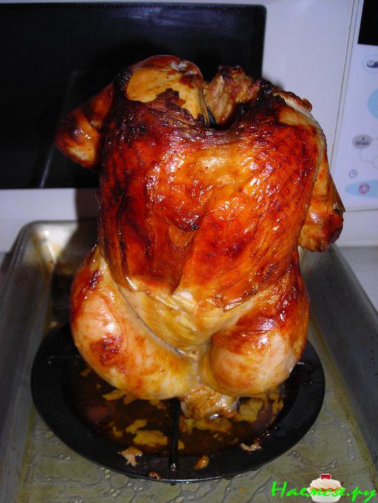 Аппетитная курочка целиком