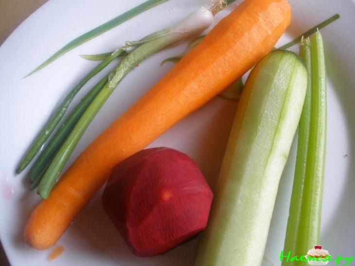 Салат Ориенталь с хрустящей тортильей