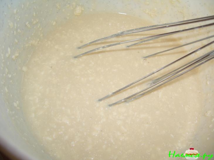 Грибной пирог с луком и сыром