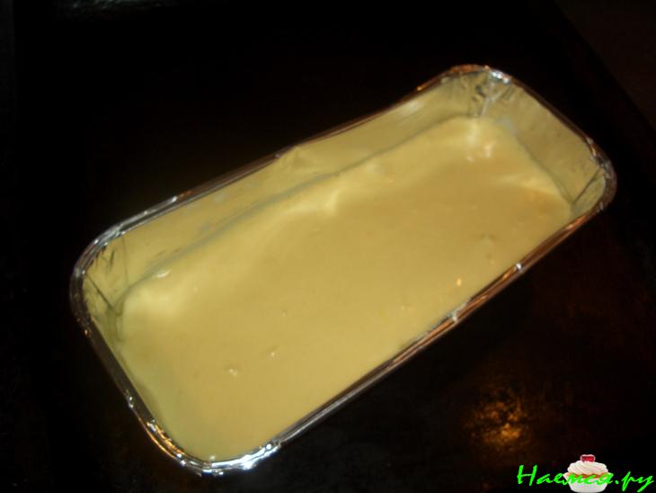 Лимонный ванильный кекс