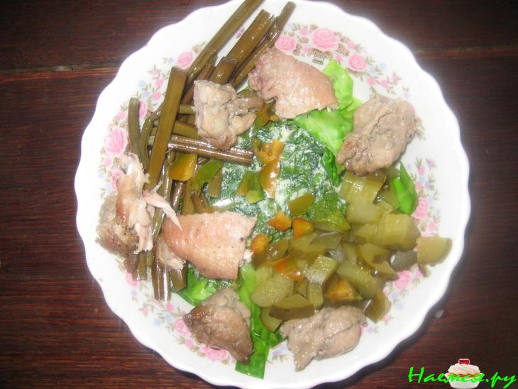 Русско-вьетнамский салат "Земля - Воздух"