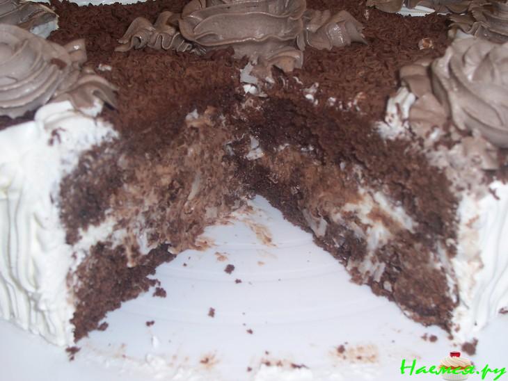 Торт "День и Ночь" с кофейным ликером