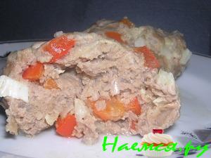 Котлеты с болгарским перцем