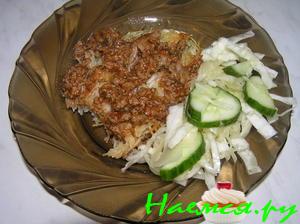 Рис по-итальянски с тушенкой