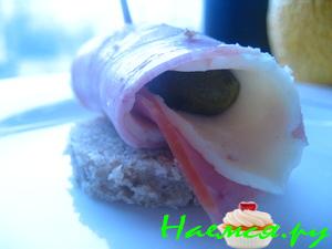 Закусочка с ветчинкой