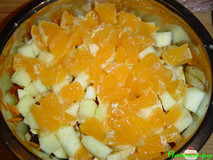 Салат фруктовый "Наслаждение" с медом