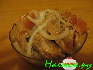 Рыба в маринаде пряная