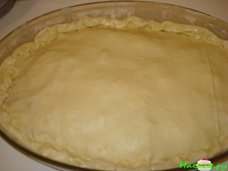 Манитаропита /грибной пирог/