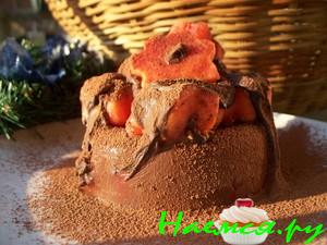 Шоколадно ромовый пудинг "Восторг"