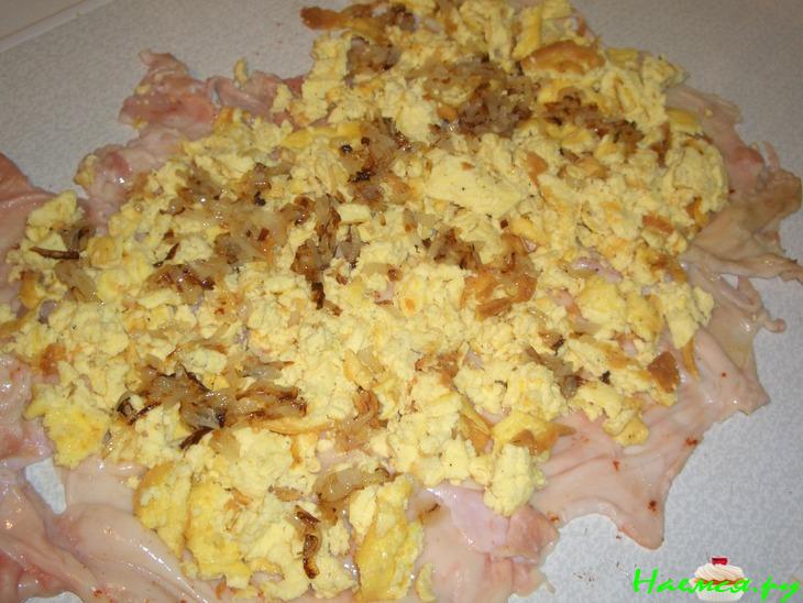 Закуска "Рулет-омлет"