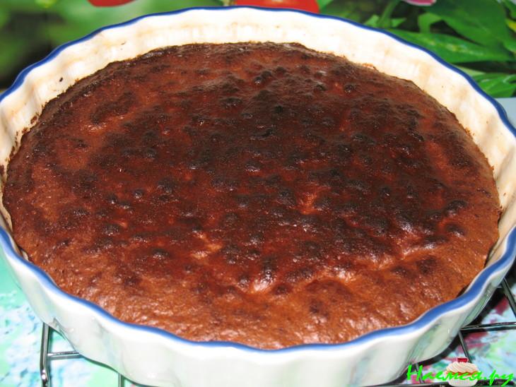 Шоколадный пирог с имбирем и тортик из него Шоколадный пирог с имбирем и тортик из него