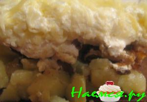 Грибы под снегом