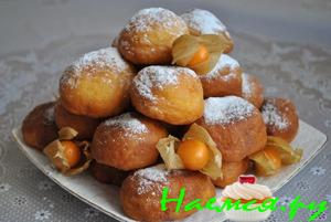 Пончики из тыквы "Рыжики"